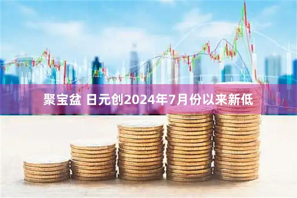 聚宝盆 日元创2024年7月份以来新低