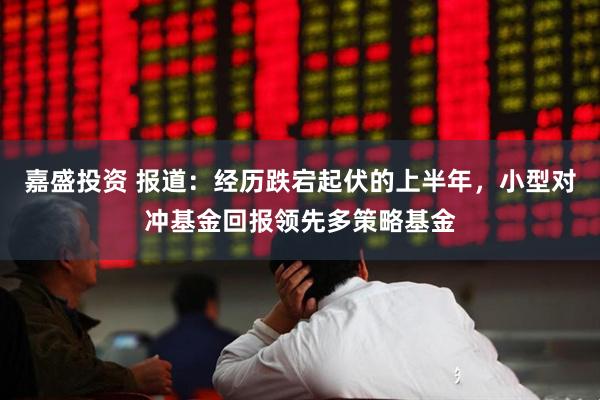 嘉盛投资 报道：经历跌宕起伏的上半年，小型对冲基金回报领先多策略基金
